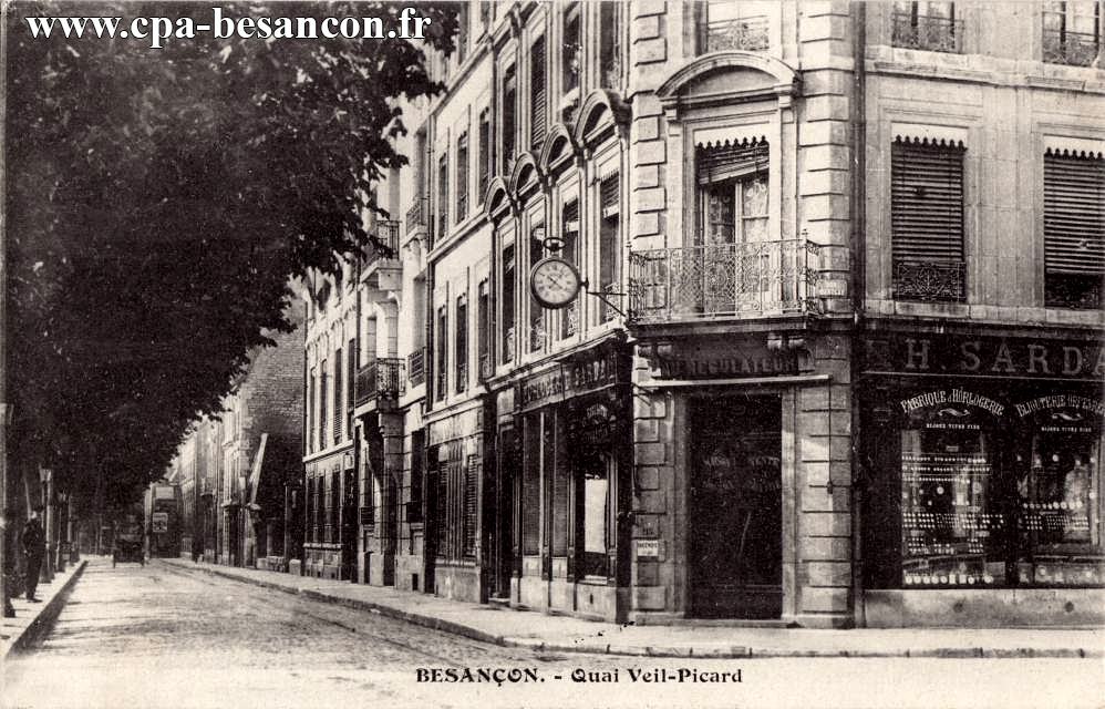 BESANÇON. - Quai Veil-Picard